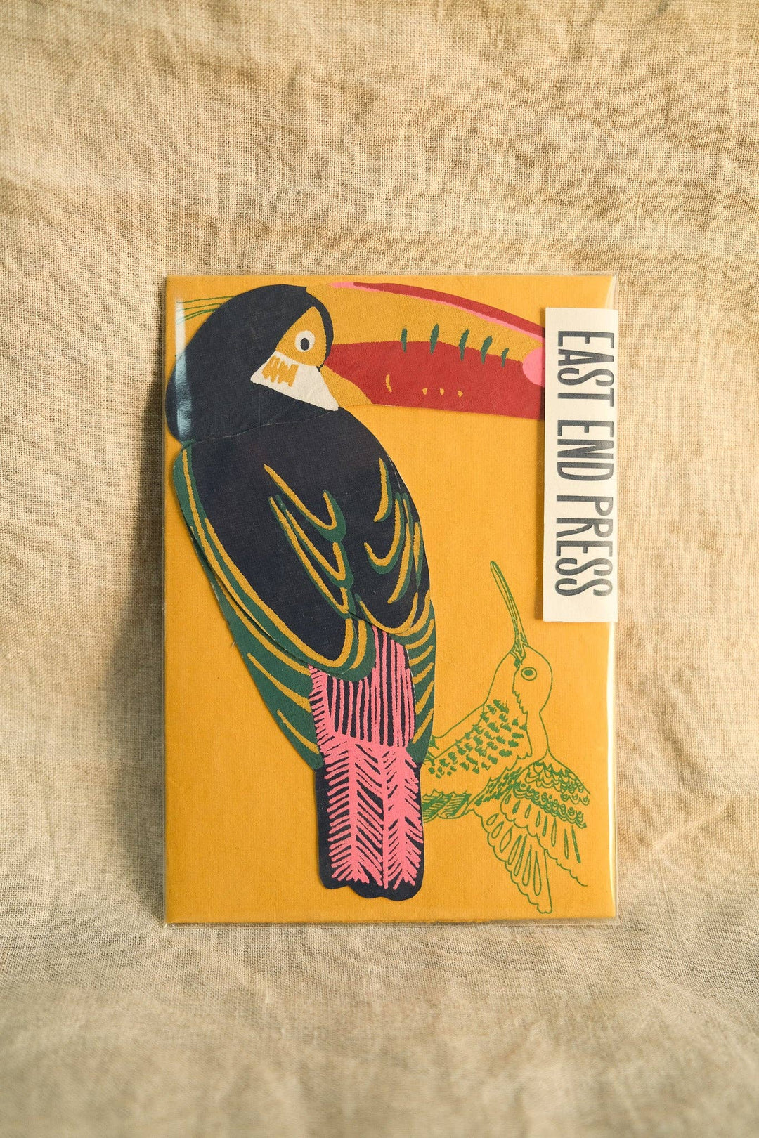 UK/EU: Toucan Greeting Card: C5