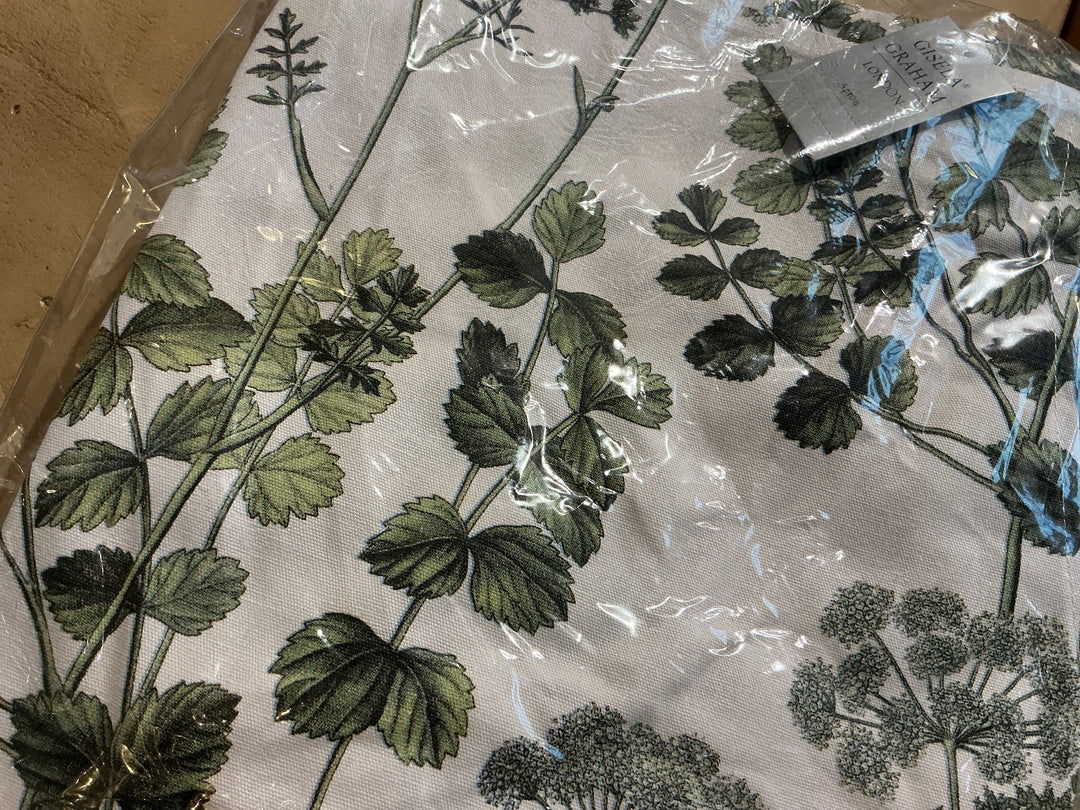 Cotton Apron - Spring Hedgerow,  (LxWxD) 95x64x1cm