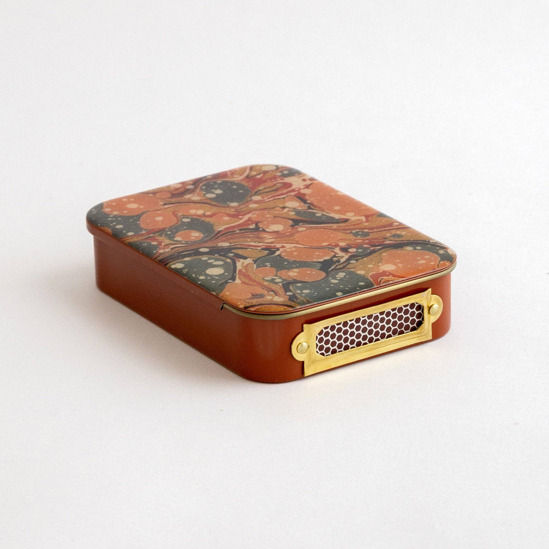 Matches in Tin - The Art of Marbling