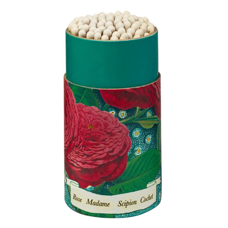 Rose Provin Petunia Large Cylinder  Matches