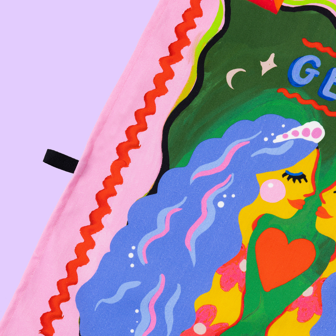 Gemini Zodiac Tea Towel