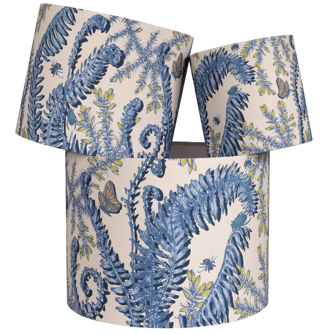The Explorer’s Garden Gorse & Fern Lampshade: Multi / 40cm / Lamp