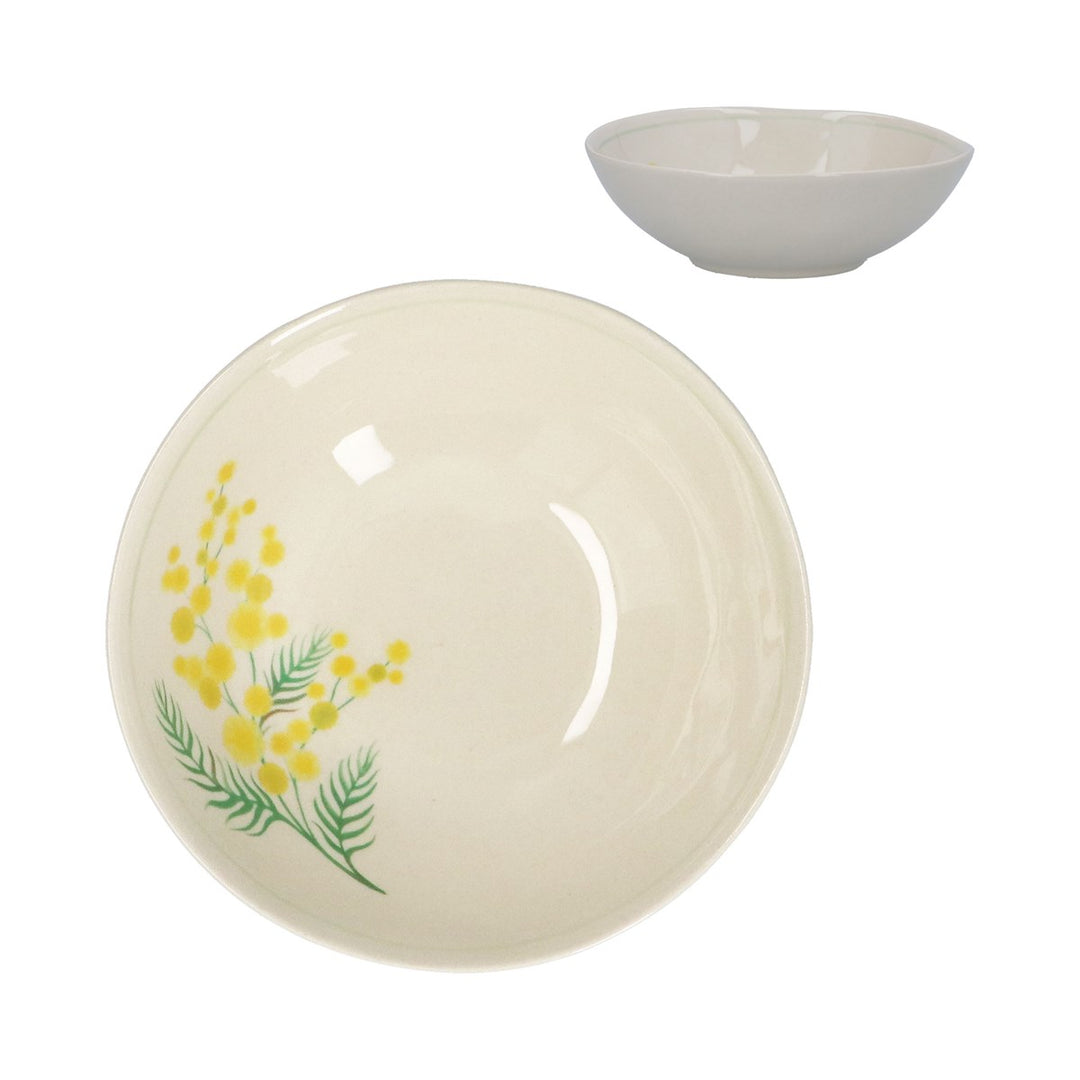 Artisan Stoneware Mini Bowl - Mimosa,  (LxWxD) 13x13x4cm