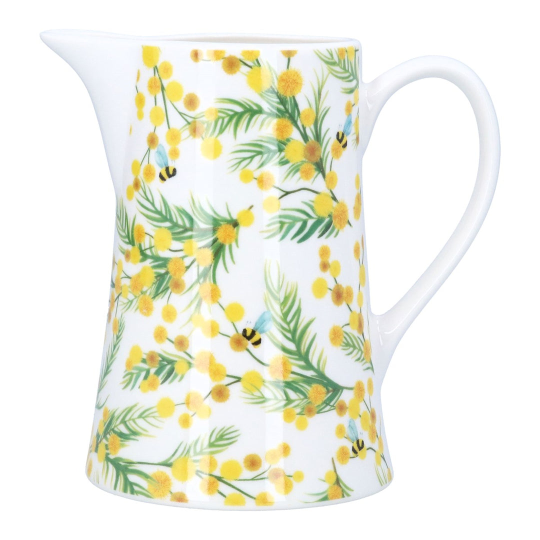 Bone China Jug, Lge - Mimosa,  (LxWxD) 15x10x10cm