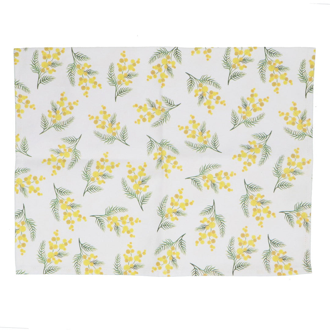 Cotton Teatowel - Mimosa,  (LxWxD) 70x45x1cm