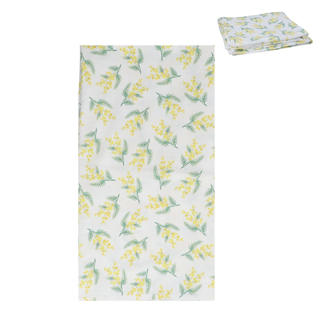 Cotton Mix Tablecloth, 240x135cm - Mimosa,  (LxWxD) 240x135x1cm