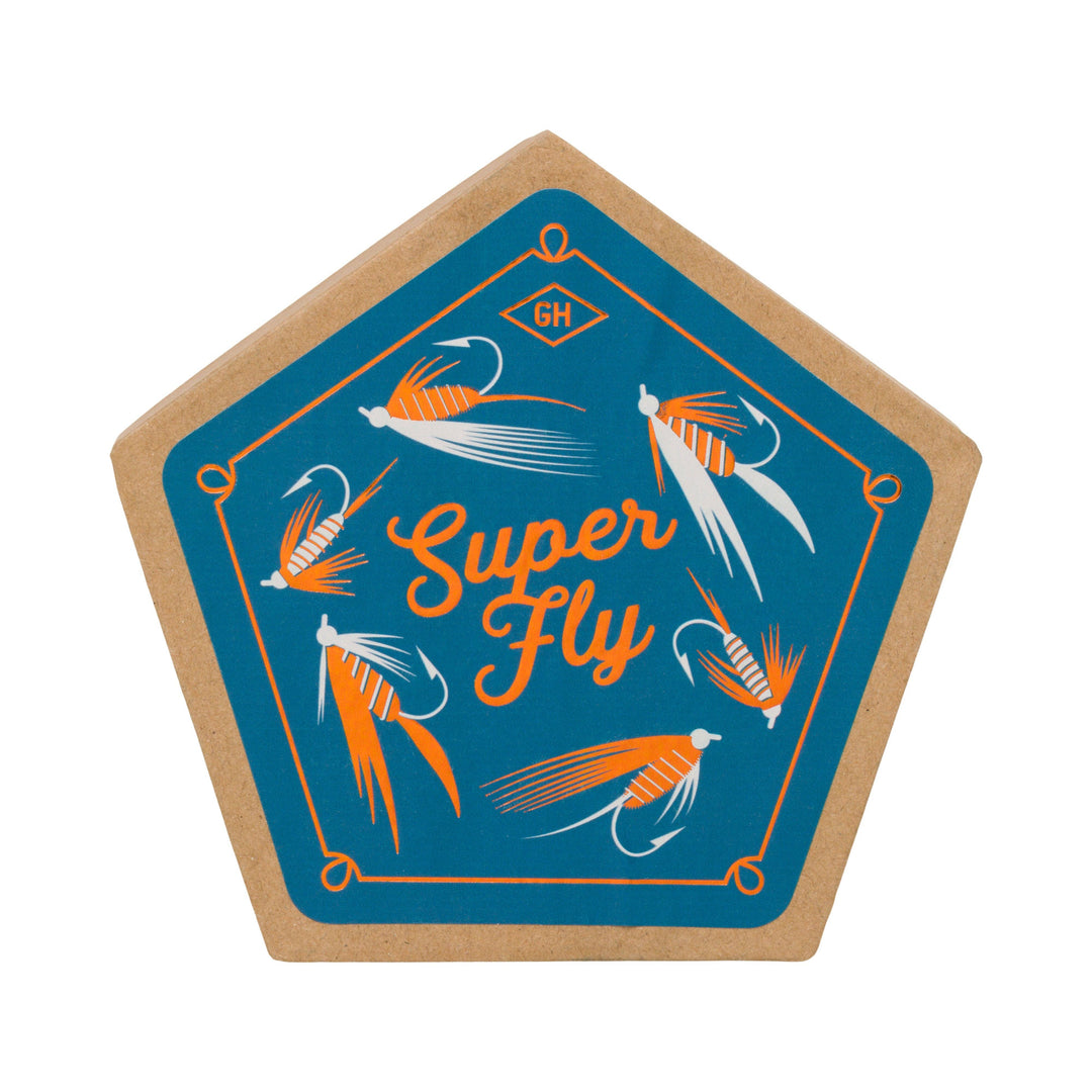 Gentlemen's Hardware Ceramic Coasters - Fishing (Set Of 4)