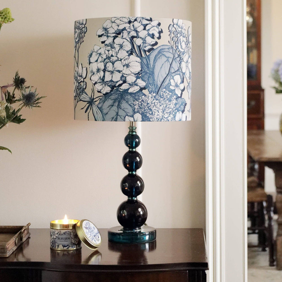 The Explorer’s Garden Hydrangea Lampshade: Multi / 40cm / Lamp