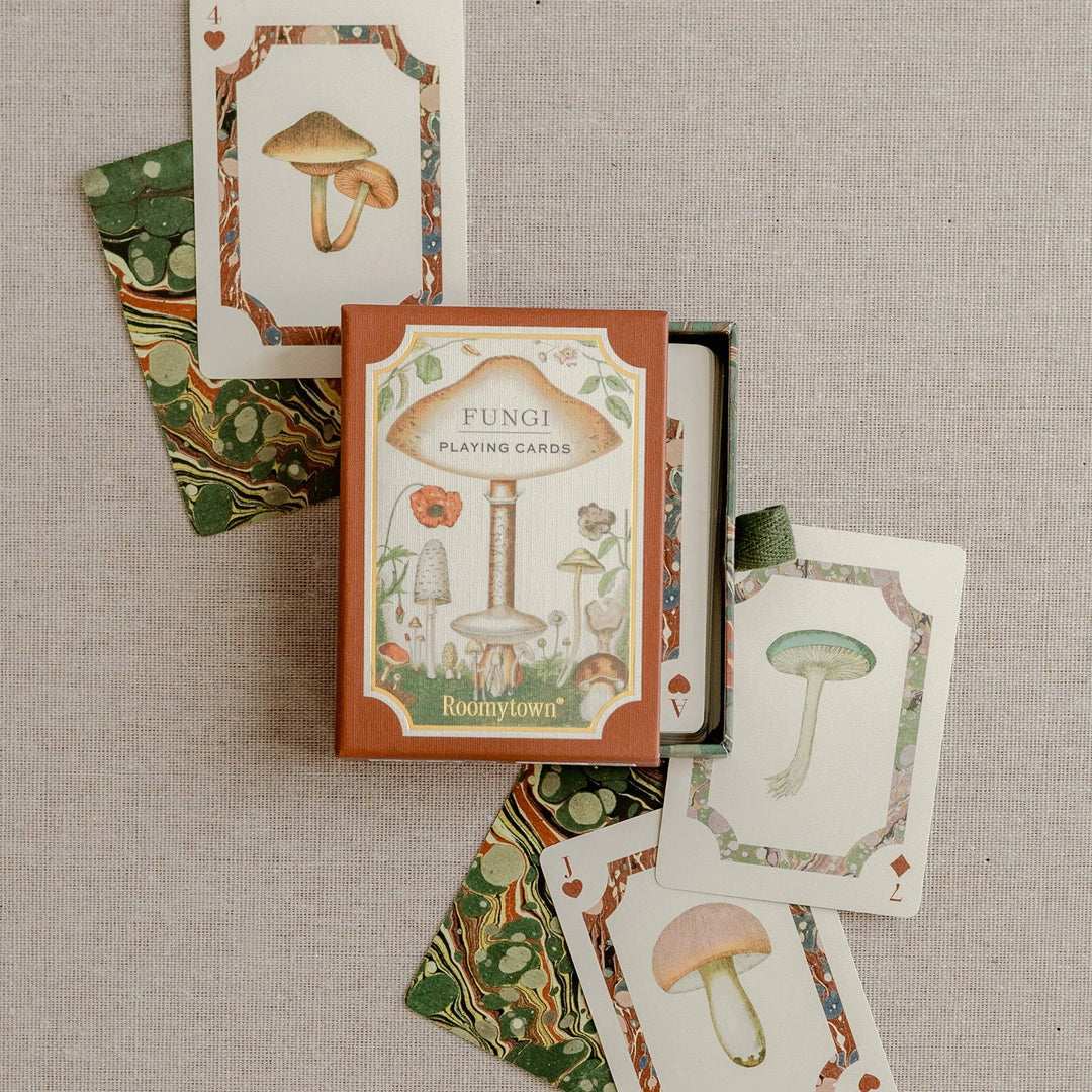 Single Deck Playing Cards - Fungi