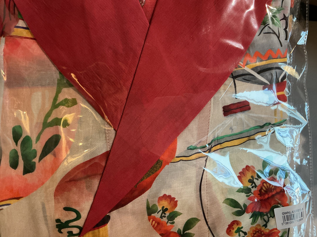 Lanterns Red Gown