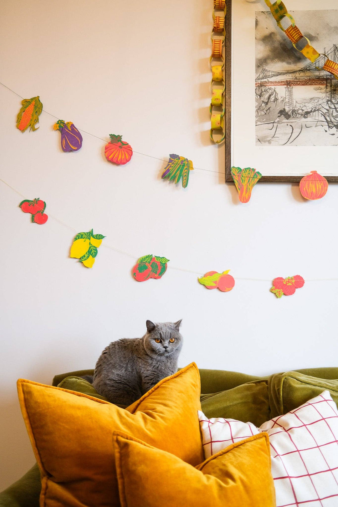 UK/EU: Fruit Sewn Garland