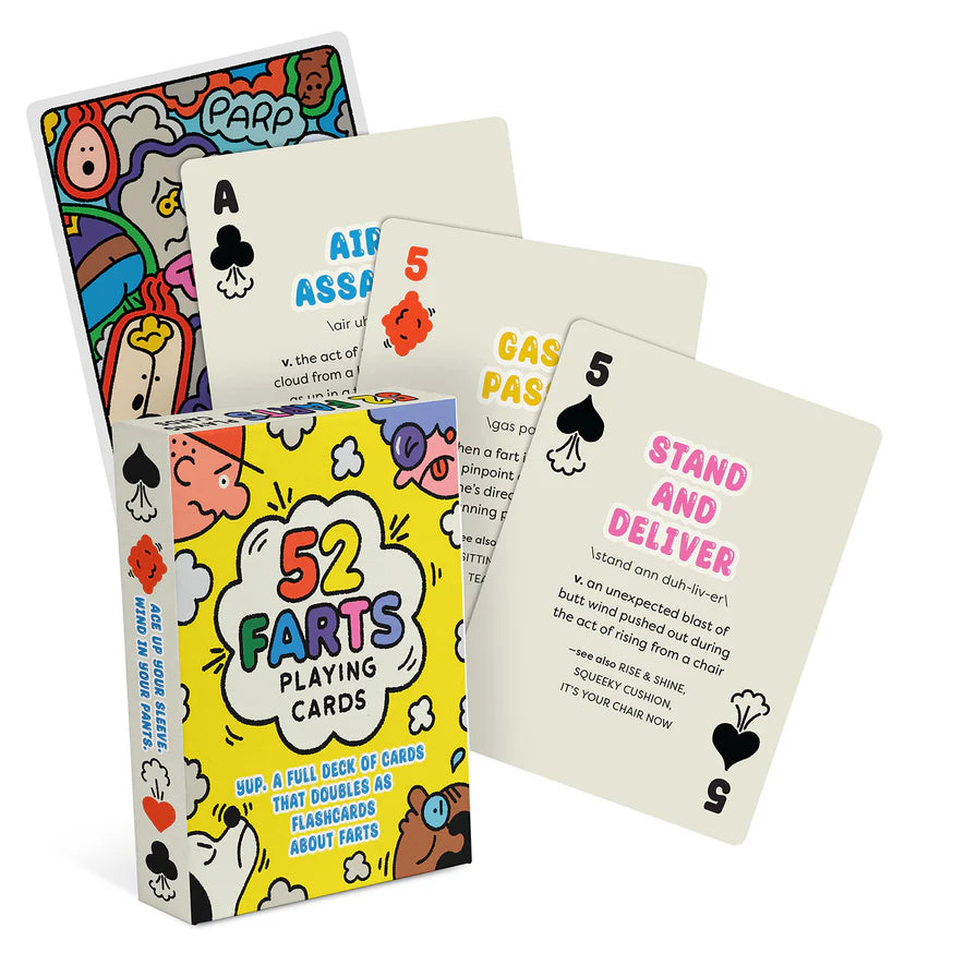 Knock Knock Kids Fart Card Deck Fart Deck