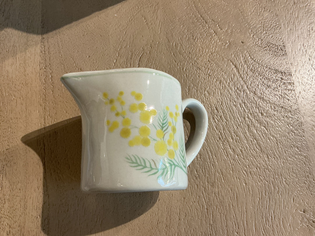 Artisan Stoneware Mini Jug - Mimosa,  (LxWxD) 7x12x7cm