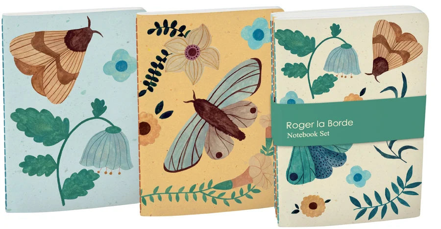Flutter and Bloom A6 Softback Notebook Set