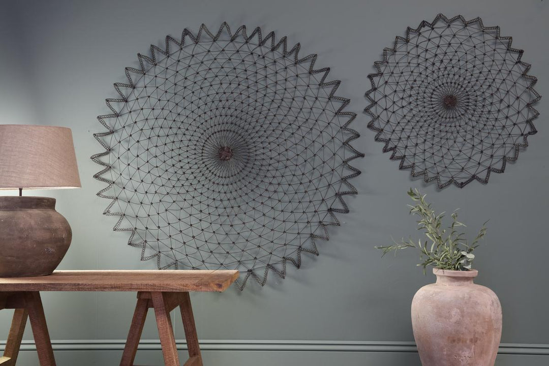 Arna Wire Wall Art - Rust Small