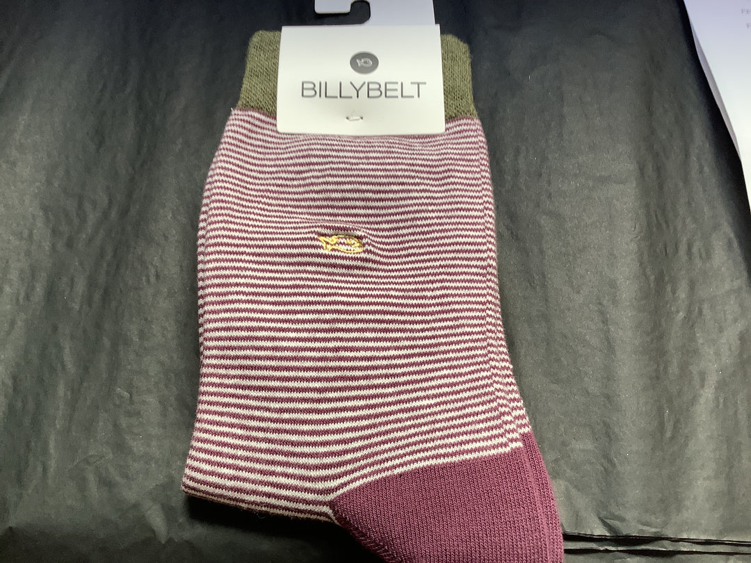 Pomerol Striped Socks