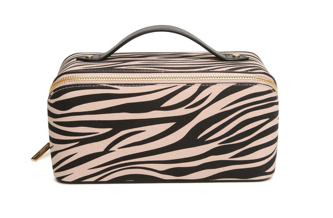 Zebra Train Case