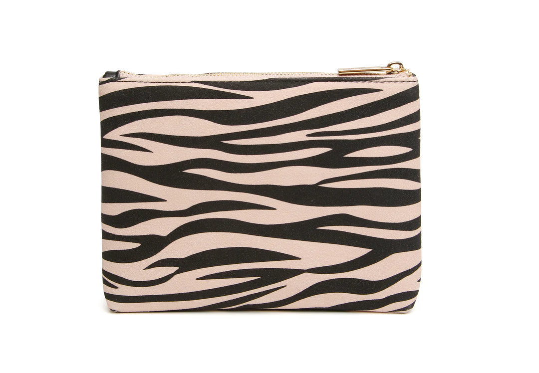 Zebra Print Pouch