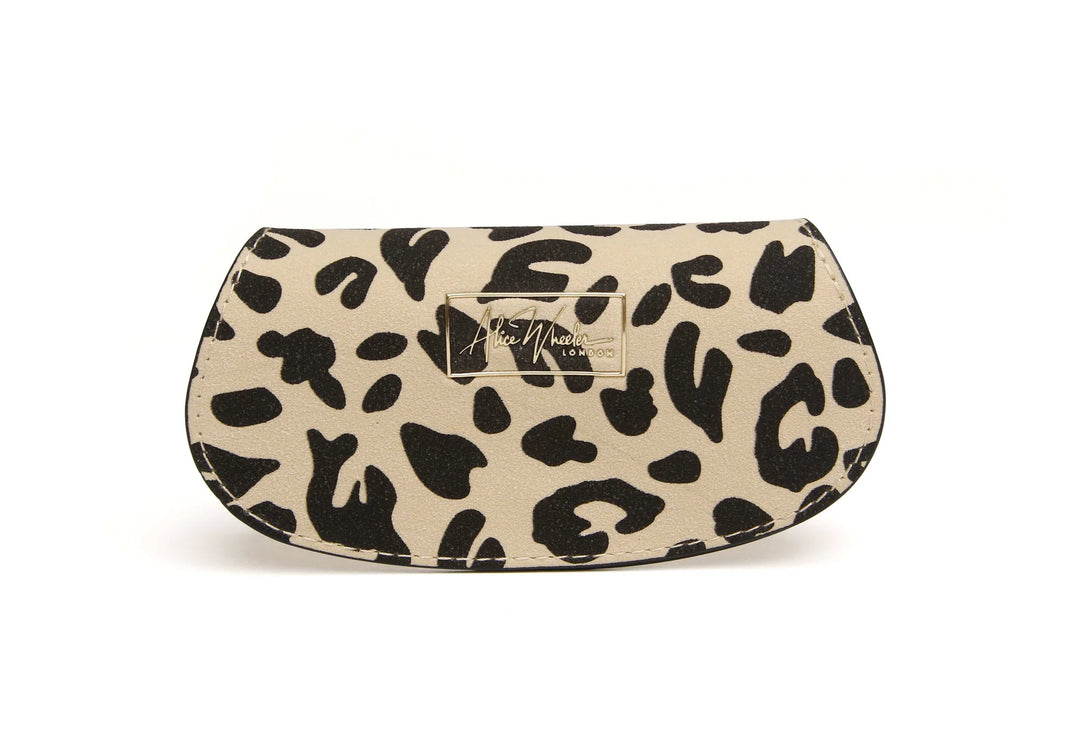 Light Leopard Print-Glasses Case