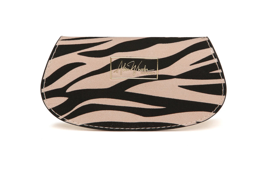 Zebra Glasses Case