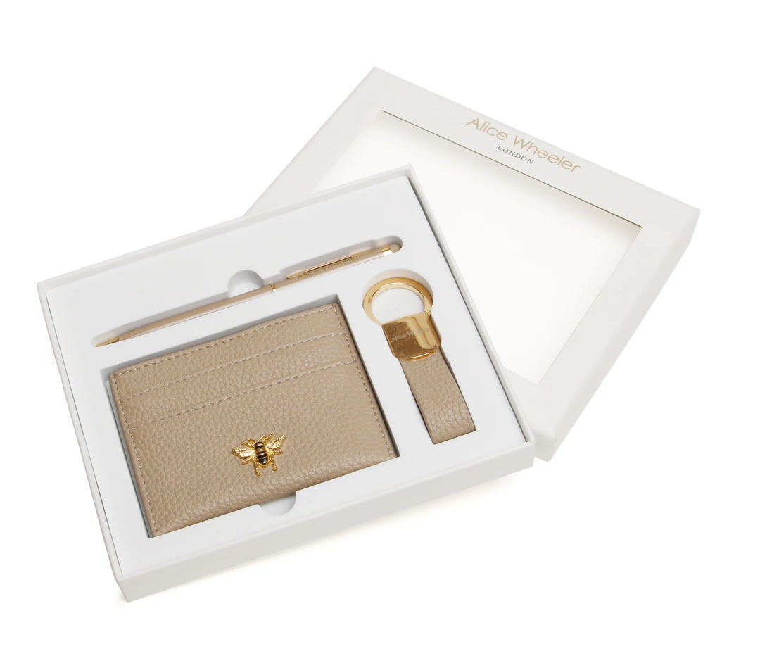 Black Bow Card Holder, Key Ring and Pen Gift Set (Copy)
