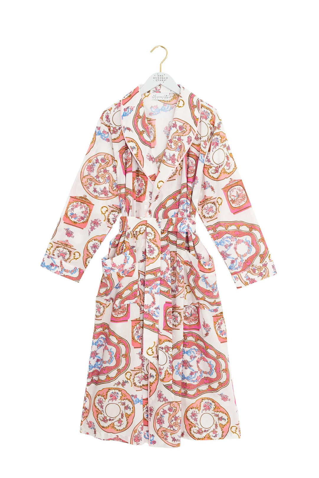 Afternoon Tea Pink Cotton Gown