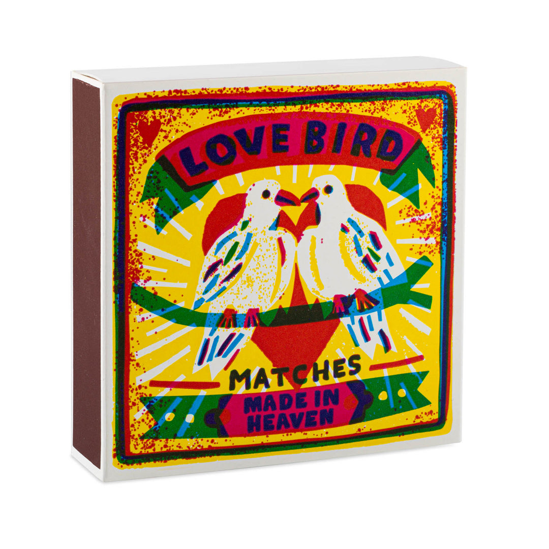 Love Birds by the Printed Peanut Matchbox