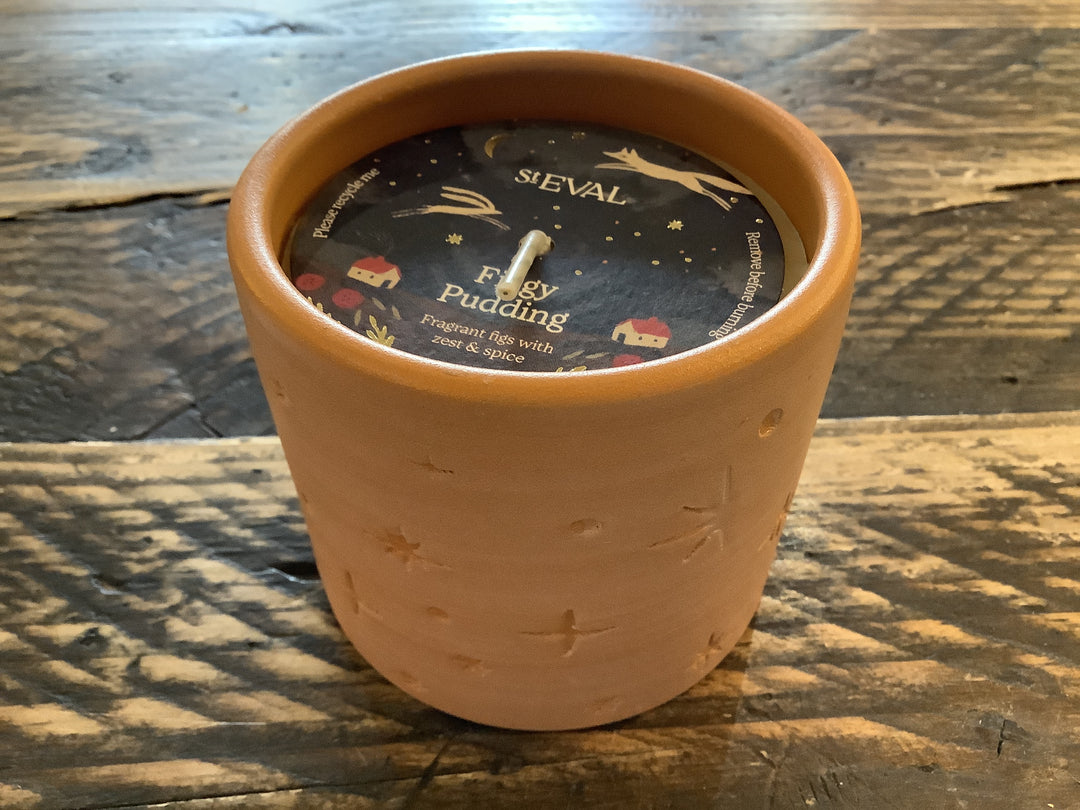 Pot Christmas Terracotta Star Gazy  Figgy Pudding