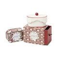 Cherie 5.5oz/155g Ceramic Dish Candle - Red - French Linen & Orris