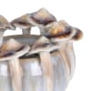 GLAZED MUSHROOM VASE