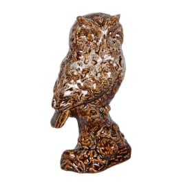 PERCHED WISE OWL