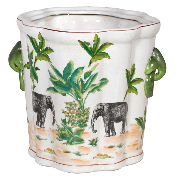 Wavy Elephant Planter