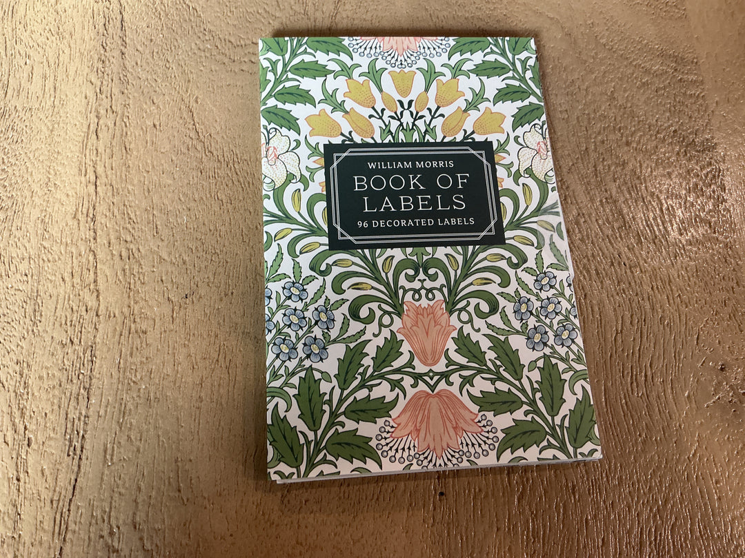 William Morris Book of Labels (Sticker Book or Pack)