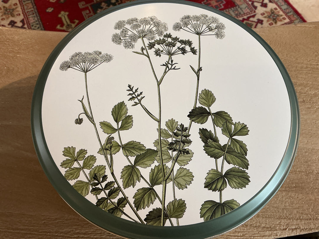 Cake Tin - Spring Hedgerow,  (LxWxD) 10x23x23cm