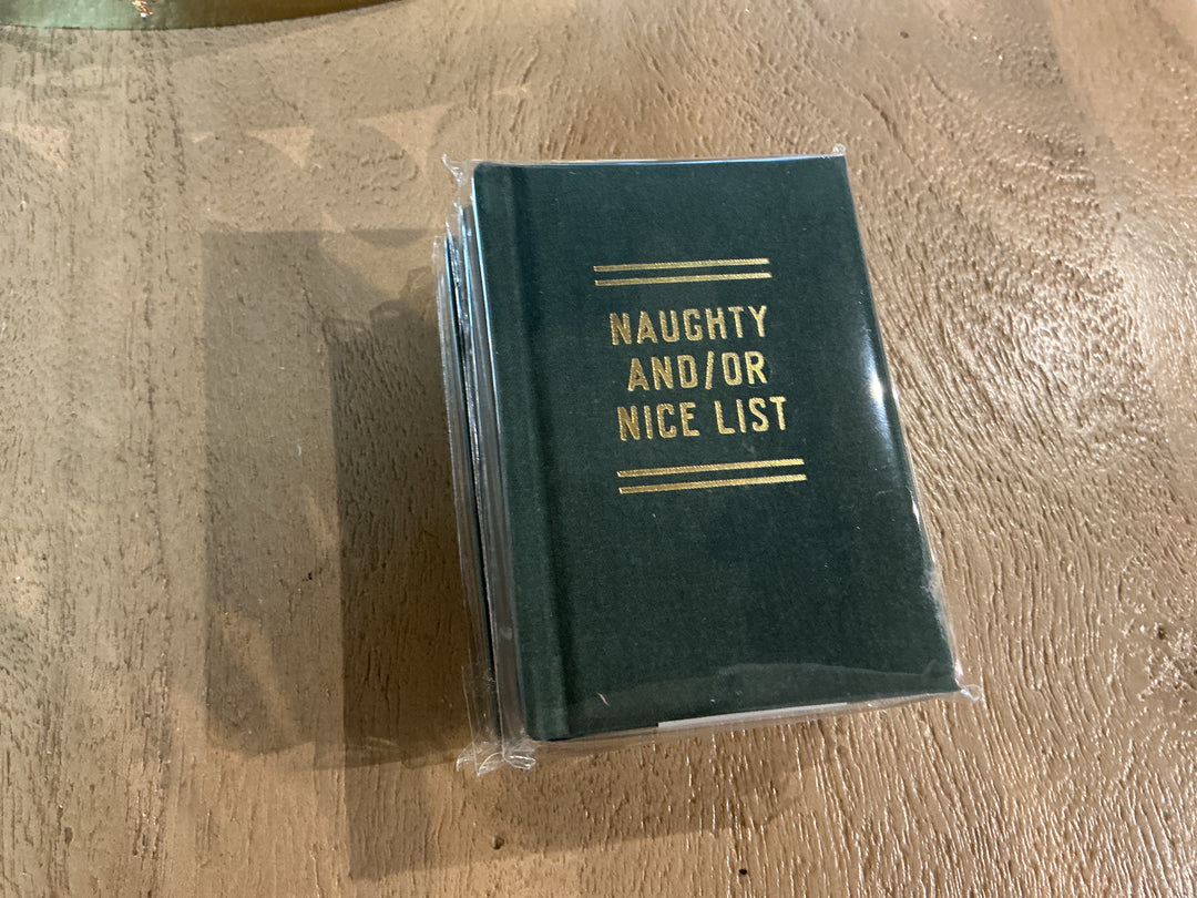 Naughty and/or Nice Tiny Diary (Diary or Journal)
