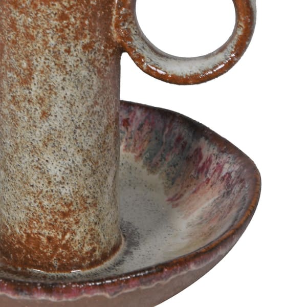 BROWN OMBRE CANDLE HOLDER