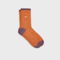 Vintage Glitter Socks Brick