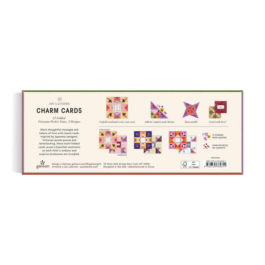 Joy Laforme Charm Card Set (Notecards/Writing Paper)