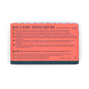 The Adventurer's Soap - Basil and Neroli