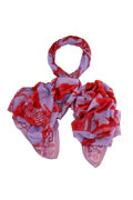 Giant Willow Violet Scarf