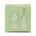 The Moony Glass Bottle Stopper - Olive