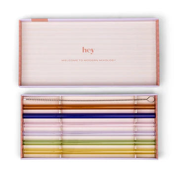 The Danny Glass Highball Straws - Set of 6