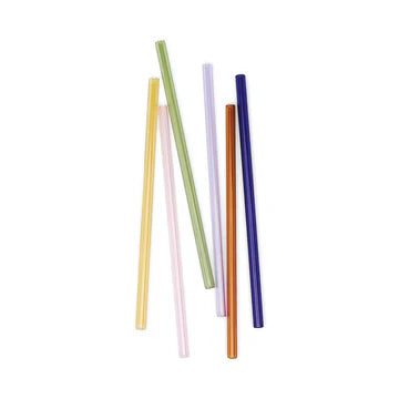 The Danny Glass Highball Straws - Set of 6