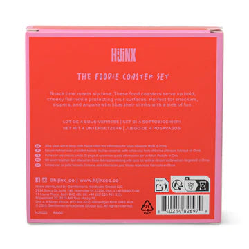 Coasters (Set of 4) Food