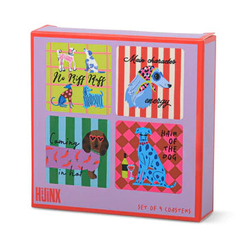 Coasters (Set of 4) Dogs