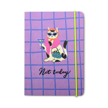Notebook - Not Today - Cat