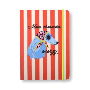 Notebook - Main Character Energy - Dog
