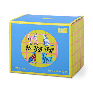 Ceramic Mug (325ml) No Riff Raff - Dogs
