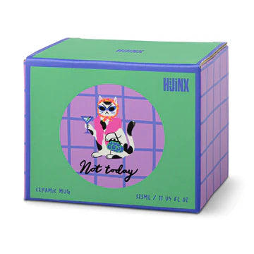 Ceramic Mug (325ml) Not Today - Cat