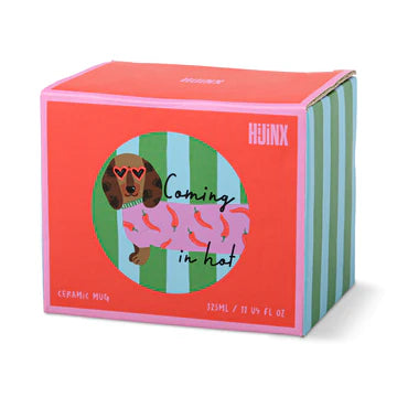 Ceramic Mug (325ml) Coming in Hot - Dog